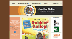 Desktop Screenshot of gobblergallop.com
